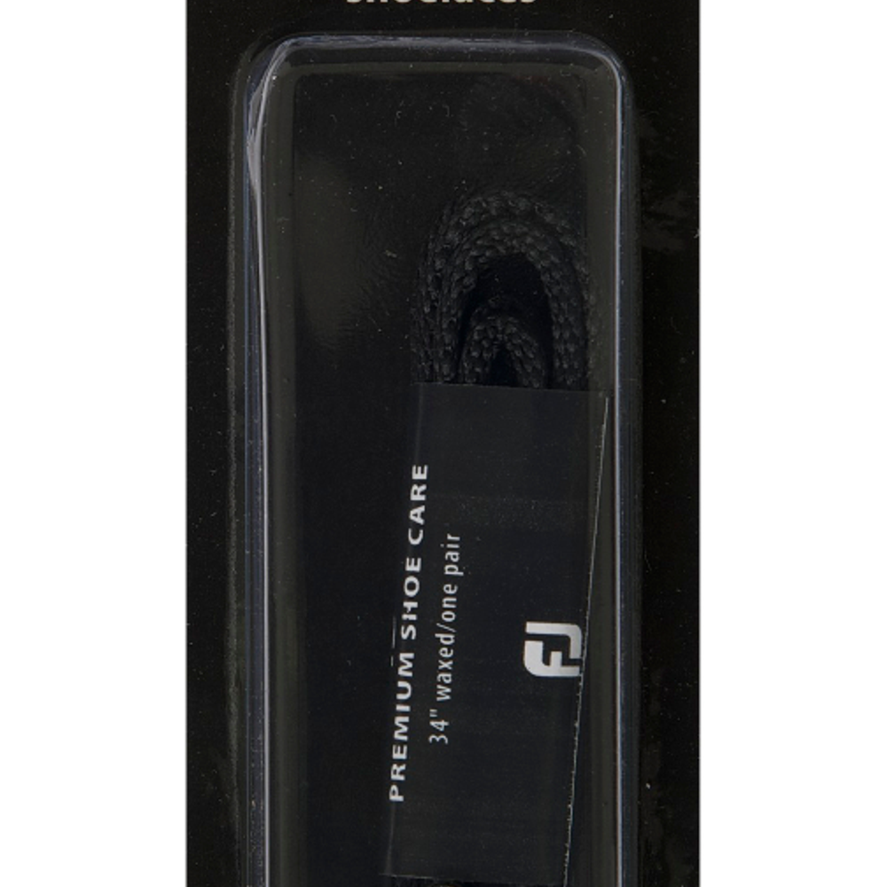 Image Footjoy Black Braided Shoe Laces 30